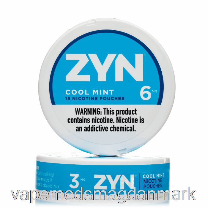 Vape Uden Nikotin Zyn Nikotinposer - Cool Mynte 3mg (5-pack)